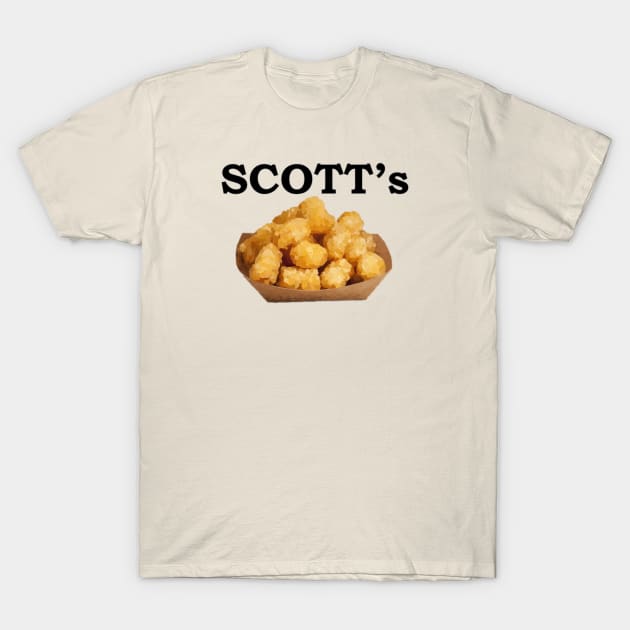 The Office - Scott's (Tater) Tots T-Shirt by OfficeBros